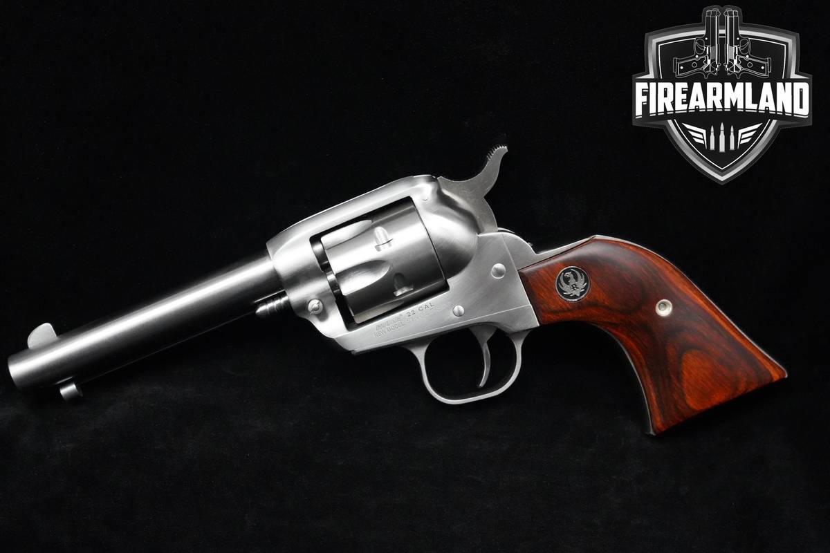 Ruger New Model Single-Six Stainless Convertible .22 LR-Magnum 4.62" Ruger