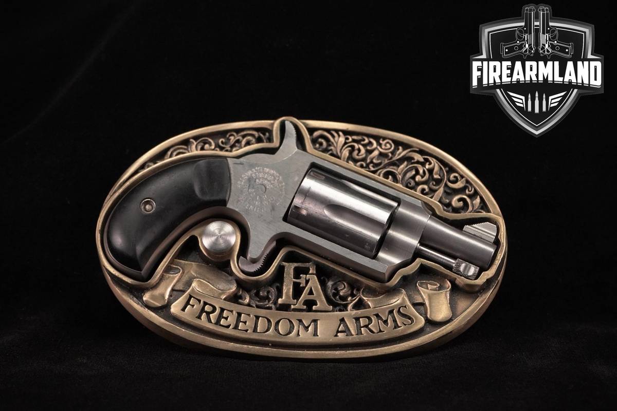 Freedom Arms Mini-Revolver Casull's Improvement 22LR +BELT-BUCKLE HOLSTER