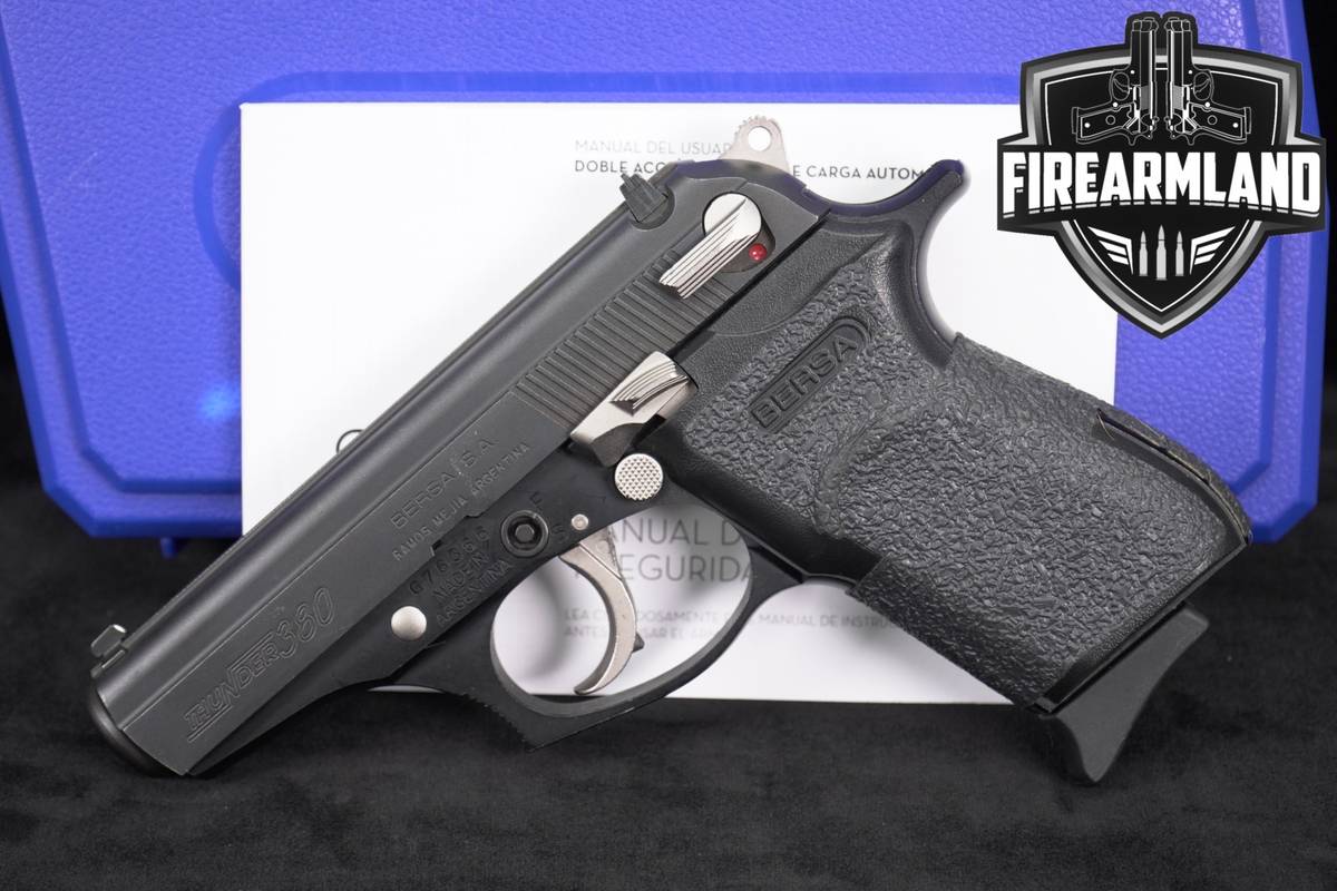 Bersa Thunder 380 Ellett Brothers Exclusive 380ACP 3.5" +ORIG CASE