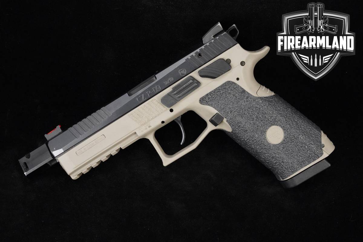 CZ P-09 9mm 5.2" Two-Tone CZ-P09 COMPESNSATED +2 MAGS