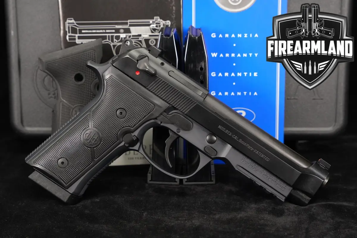 Beretta 92X Type F 9mm 4.7" 92-X +3 MAGS & ORIG BOX