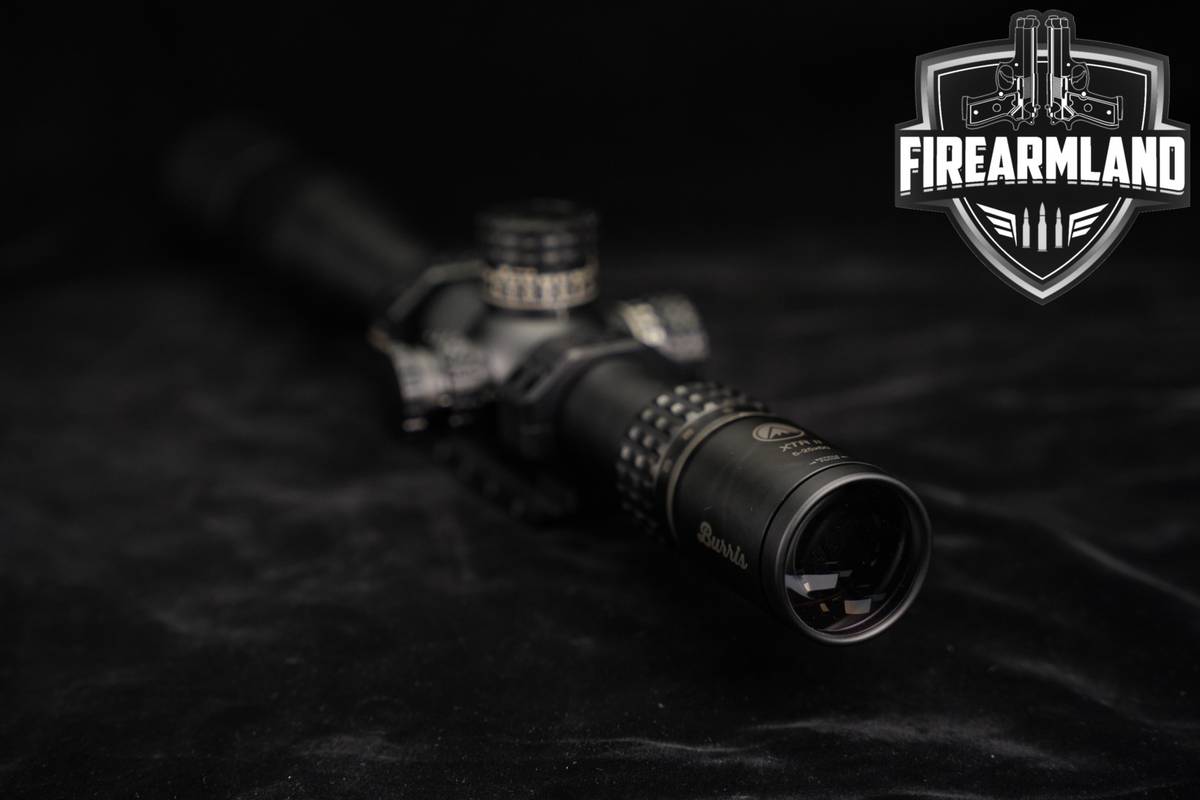 Burris XTR II 5-25x50 SCR MIL-RAD Reticle MRAD FFP Red Illumination 2 Scope
