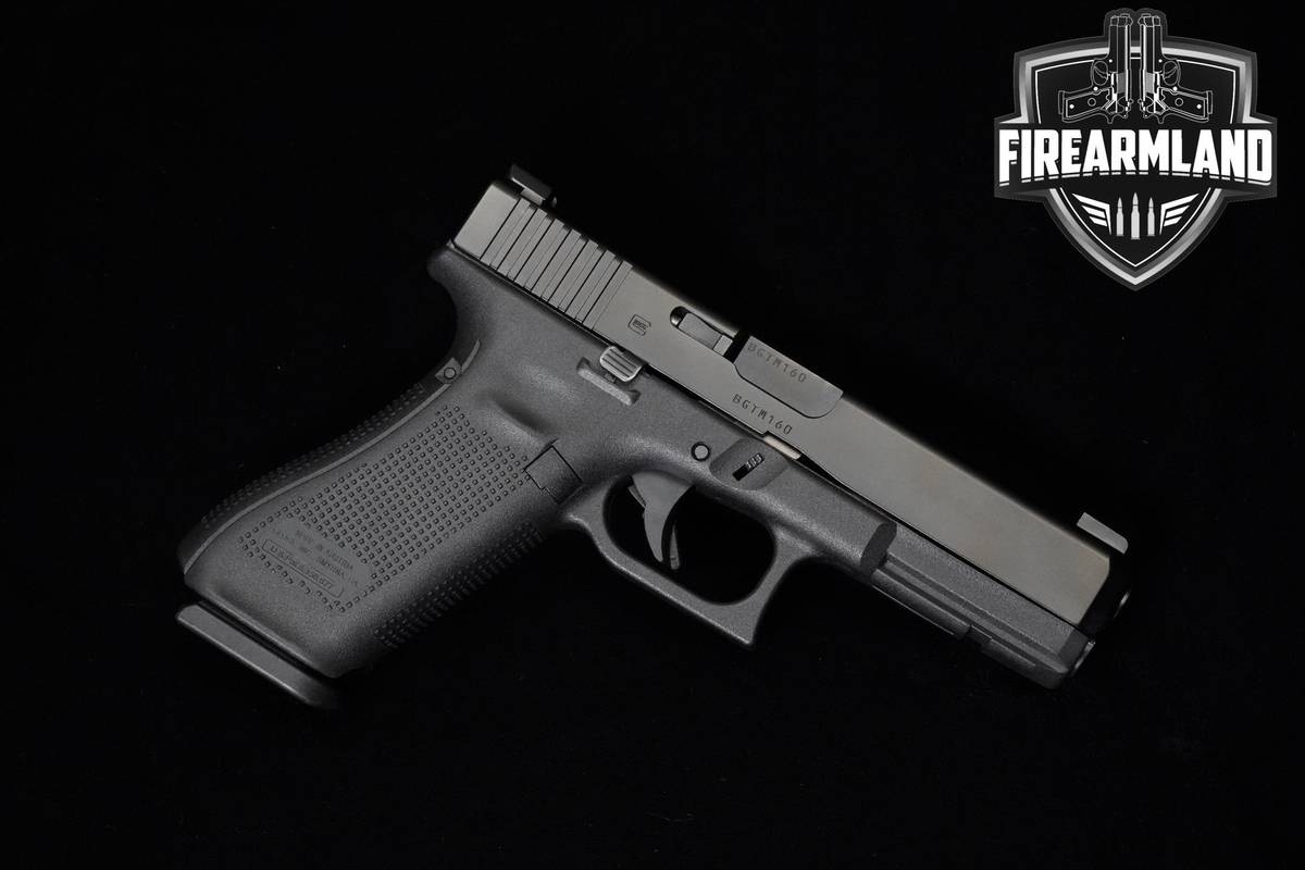 Glock 17 Gen5 9mm 4.49" Glock G17 Gen-5 AMERIGLO NIGHT SIGHTS & ORIG CASE