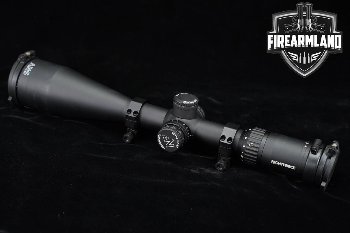 Nightforce SHV 4-14X56 MOAR 30 MOA Center Illuminated Reticle SFP
