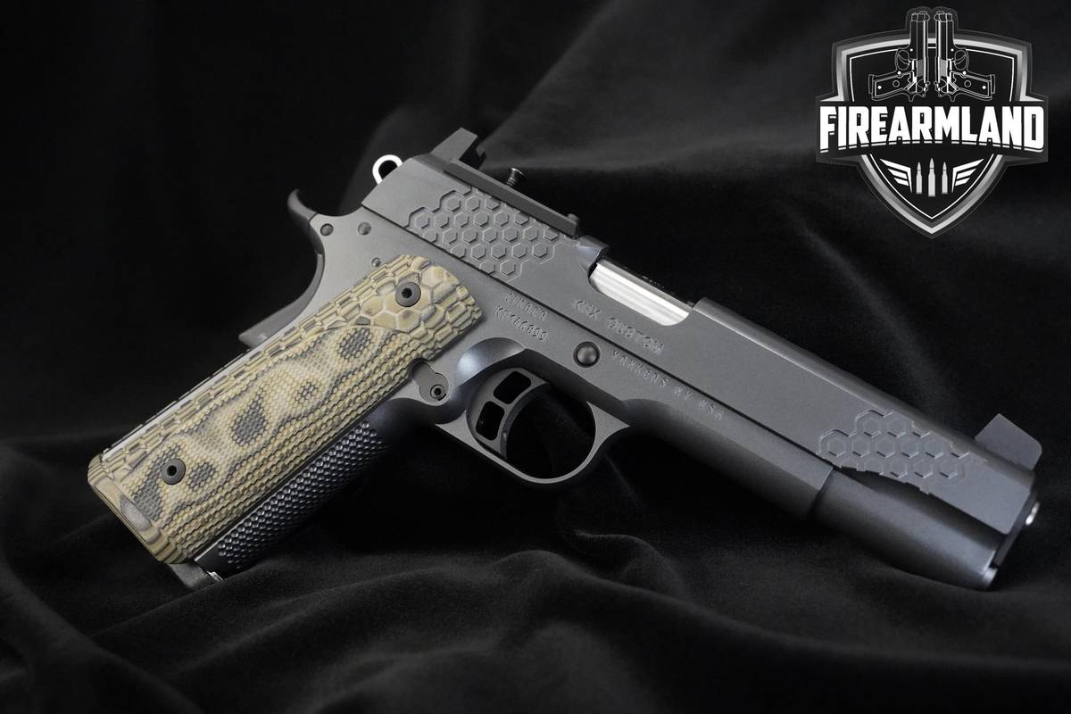 LIKE-NEW Kimber KHX Custom OR 9mm 1911 Kimber-KHX Custom 1911 OPTIC READY