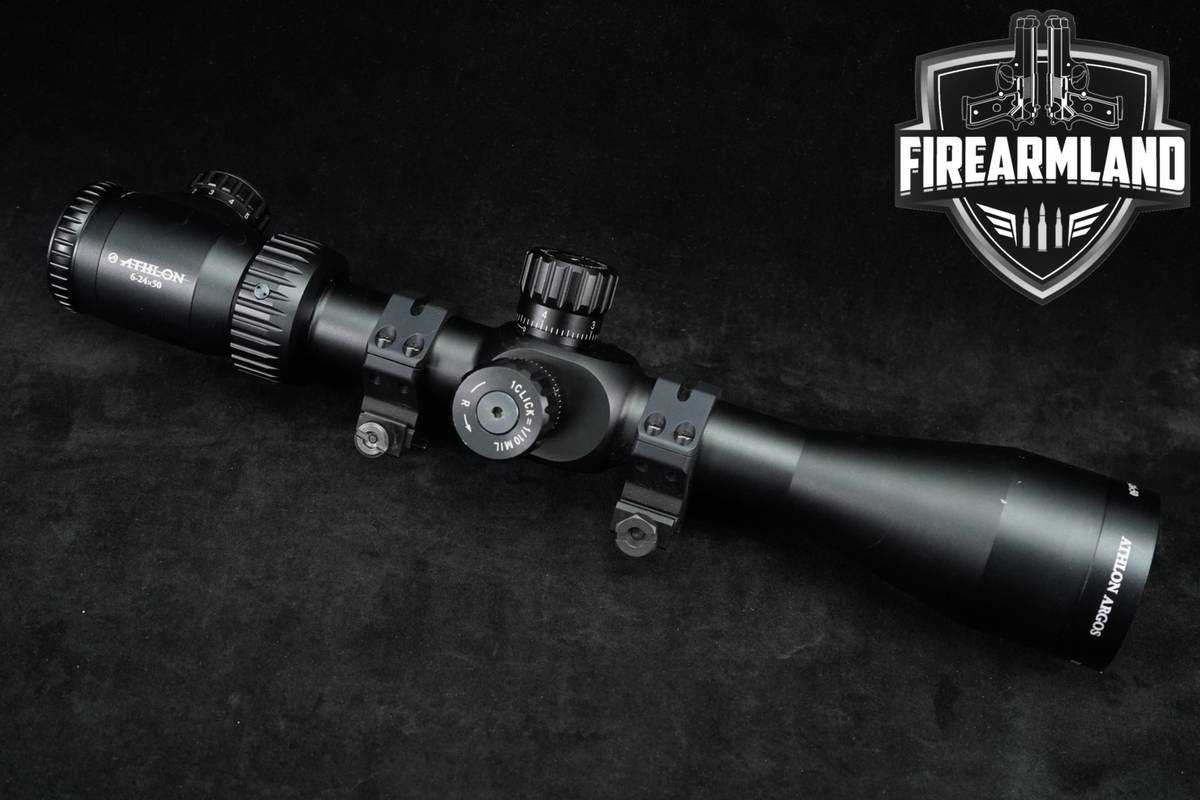 Athlon Optics Argos BTR 6-24X50 APMR IL MIL Reticle FFP