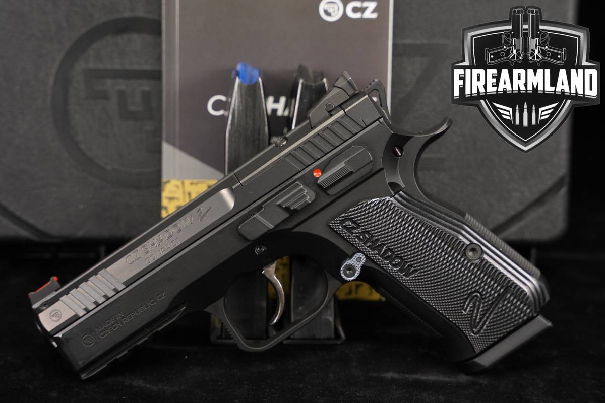 CZ Shadow 2 Compact 9mm Optics-Ready 4" Shadow2 CZ75 +3 MAGS & ORIG CASE