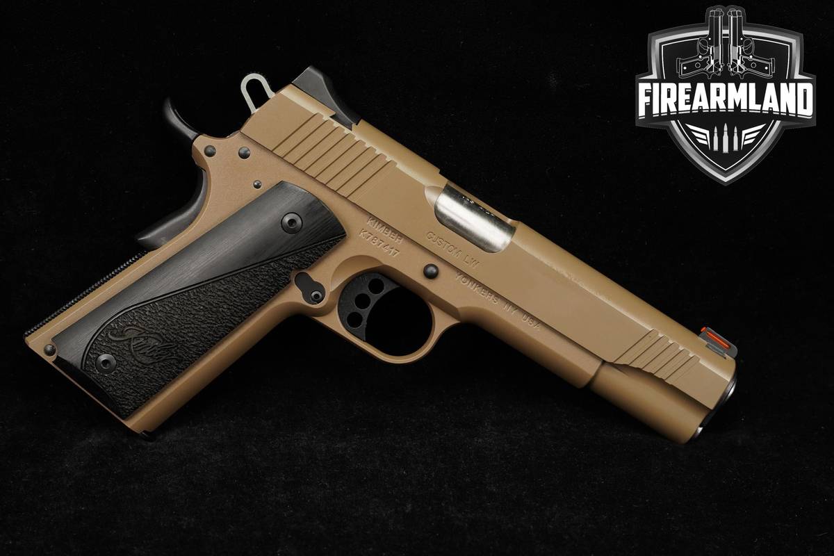 Kimber Custom LW 45 ACP 1911 5" FDE +ORIG CASE