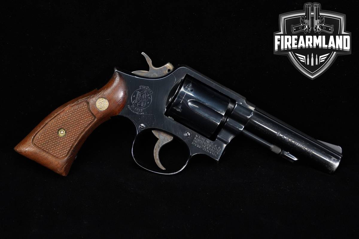 Smith & Wesson Model 10-6 M&P Heavy Barrel 38-Special 4" Blued +HOLSTER