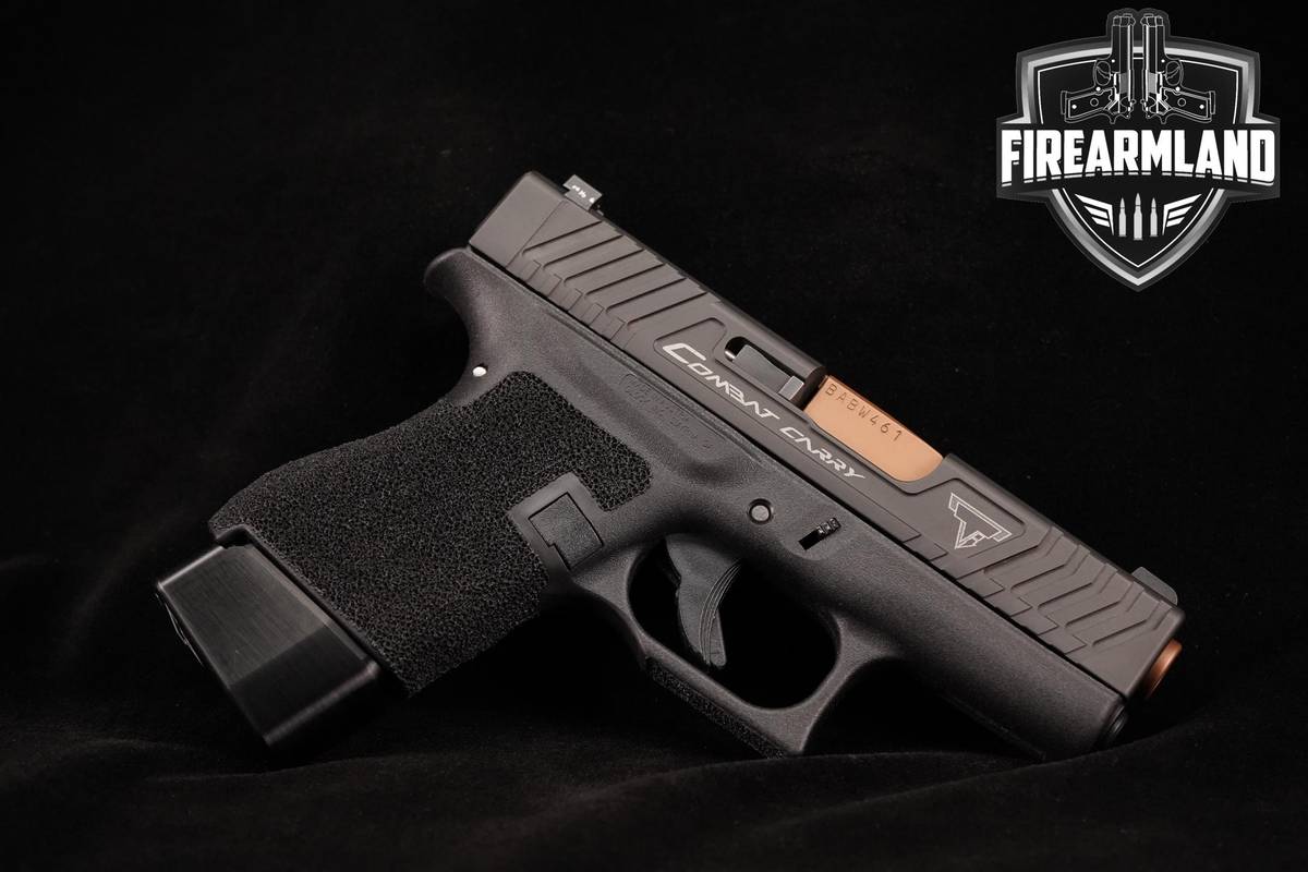 Glock 43 Taran Tactical Combat Carry 9mm 3.41" TTI G43 +2 MAGS & ORIG CASE