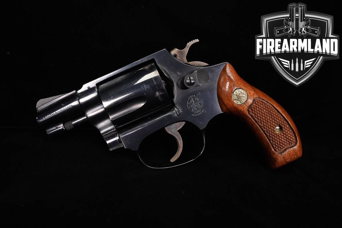 1972 Smith & Wesson Model 36 Chiefs Special S&W 38Spl 2" Blued M36 PINNED