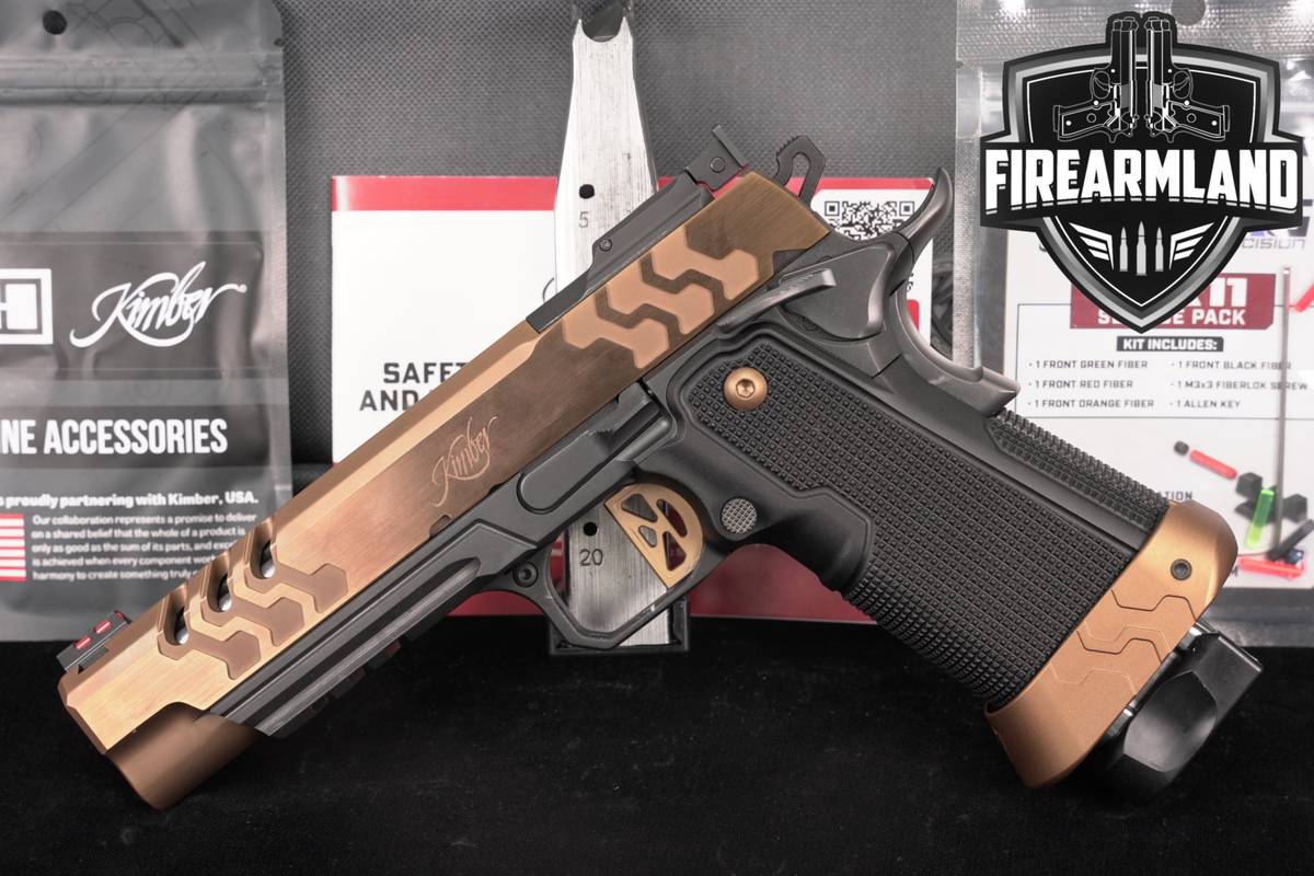 Kimber 2K11 Target Optics-Ready 9mm 5 Two-Tone Bronze 1911 2011 +2 MAGS