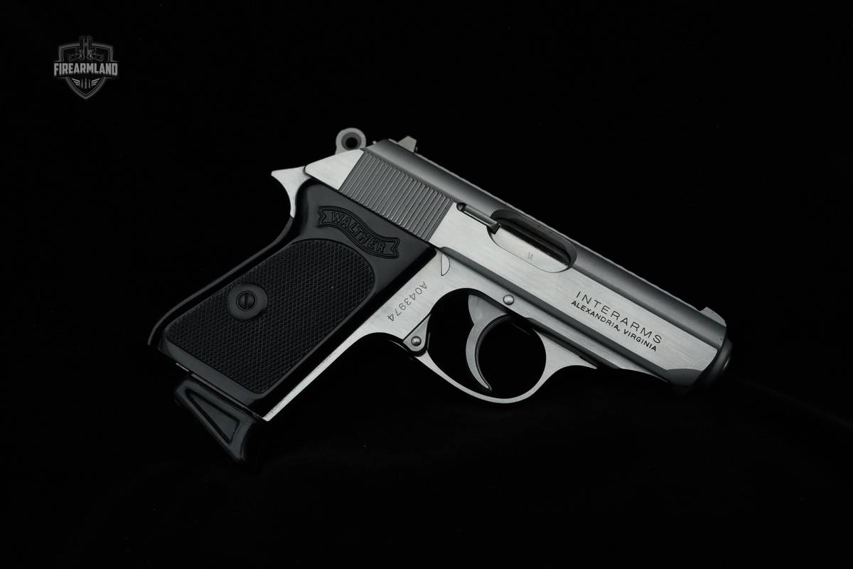 Walther PPK Stainless 3" 380 ACP PPK Walther James Bond 380acp 380 Germany