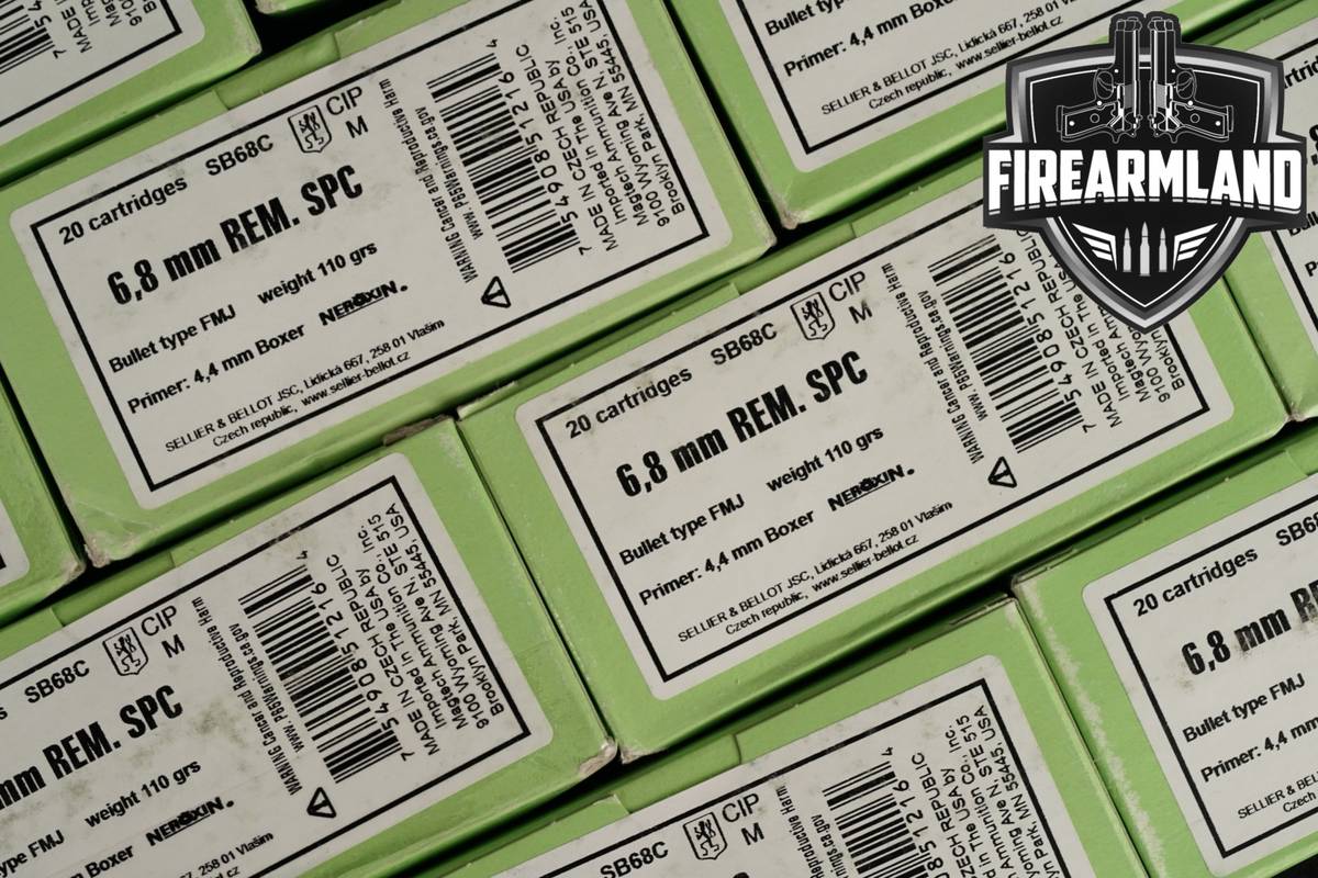 240 RDS! 6.8 Rem Spc Ammo Ammunition