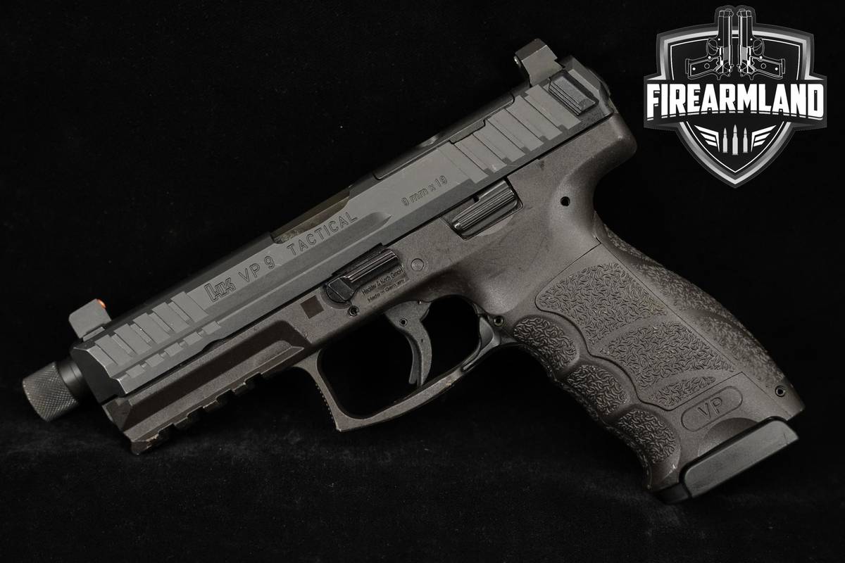 OPTICS-READY Heckler & Koch H&K HK VP9 Tactical OR 9mm 4.70" +ORIG CASE