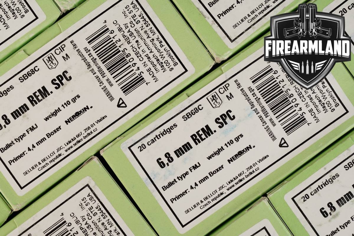 260 RDS! 6.8 Rem Spc Ammo Ammunition