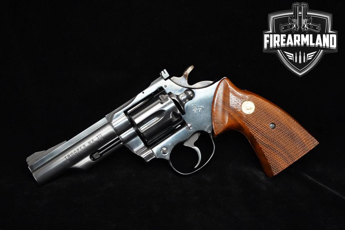VINTAGE 1979 Colt Custom Shop Trooper Mk III 22LR 4" Trooper-Mk III OG-CASE