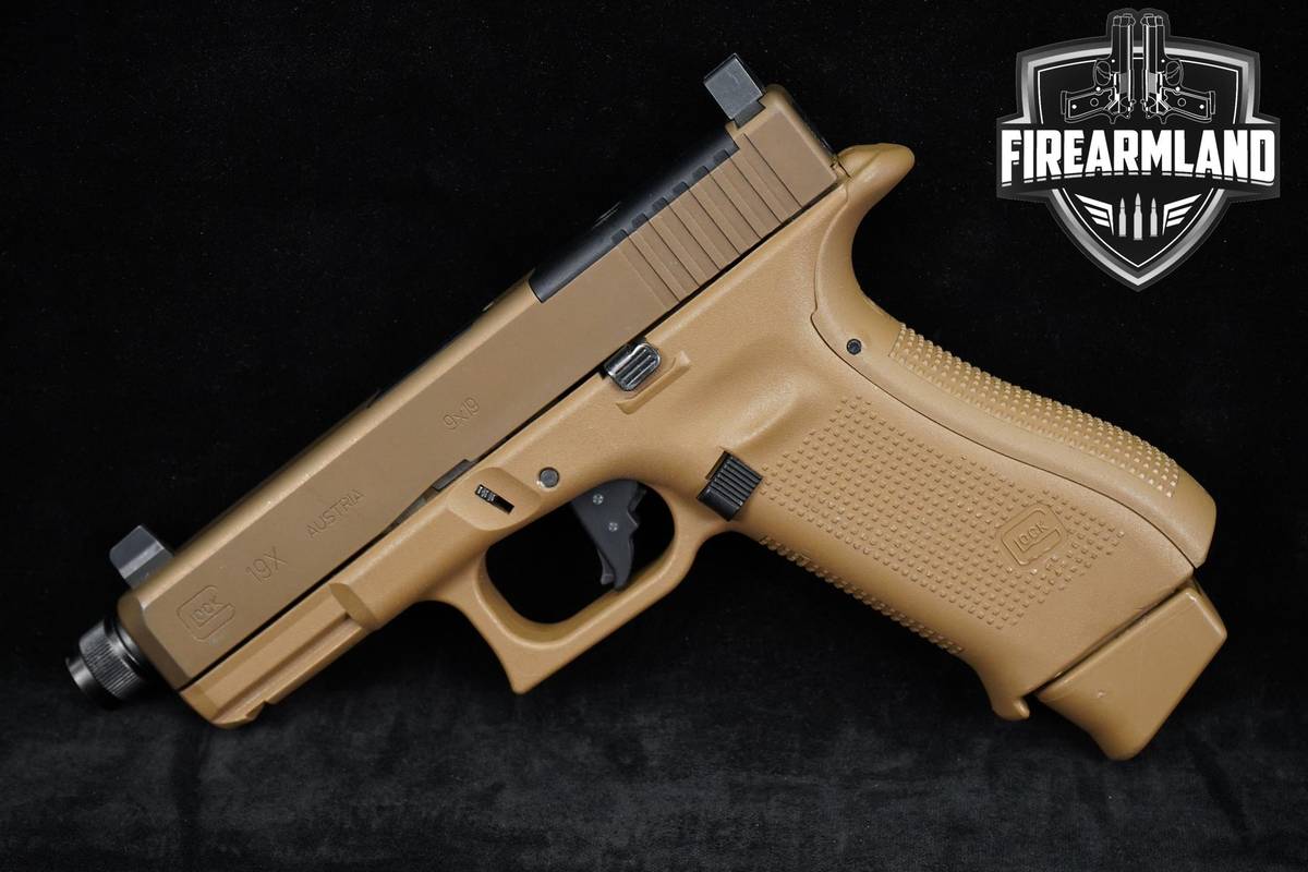 EXCLUSIVE Glock G19X Gen 5 MOS Threaded Barrel 9mm 4.6" G-19 +2 MAGS