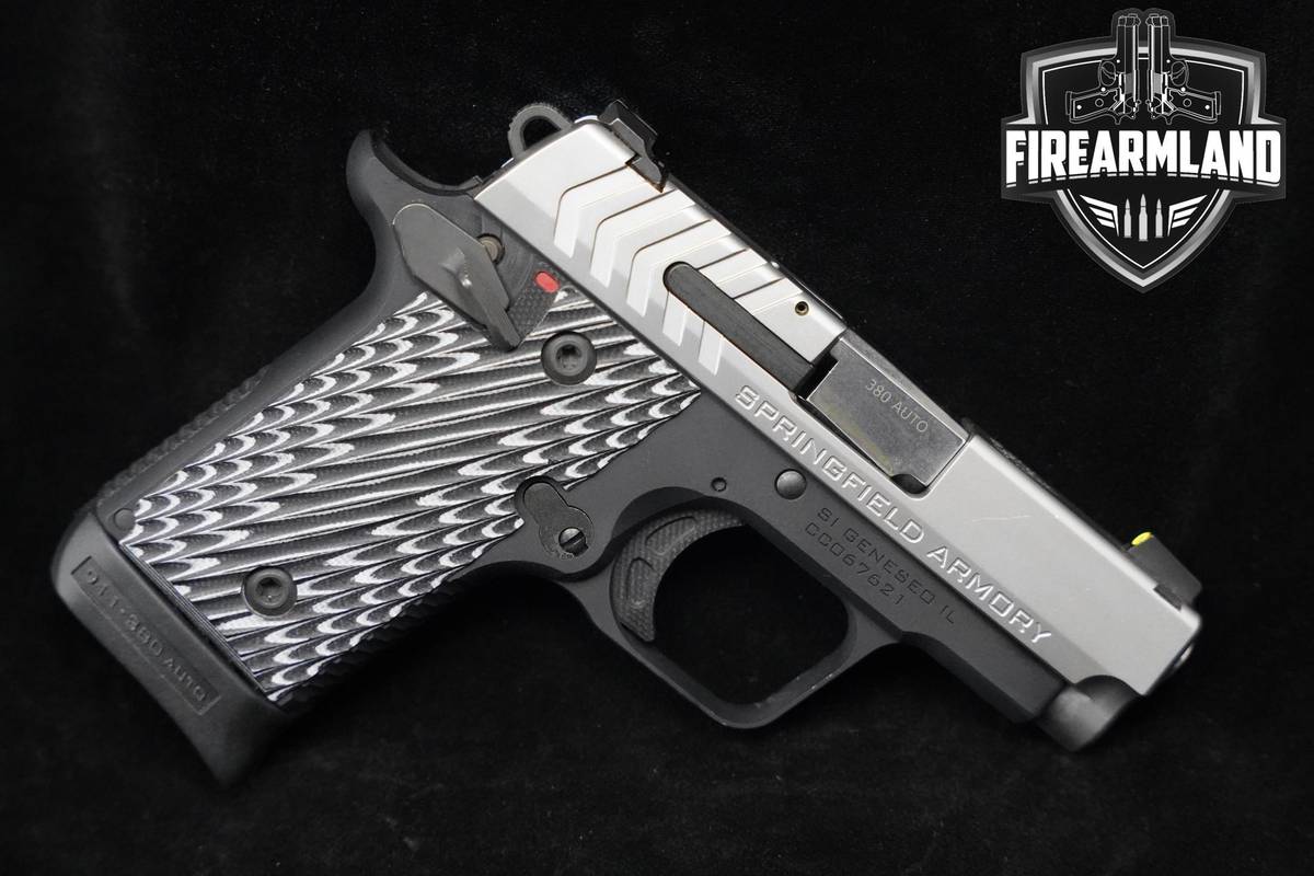 Springfield Armory 911 SS 380 ACP 1911 3" Two-Tone SS 1911 +OG CASE