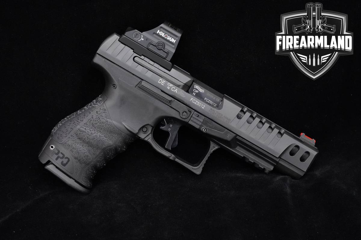 Walther PPQ Classic Q5 Match 9mm 5" Walther-PPQ Classic +Holosun HS507C X2