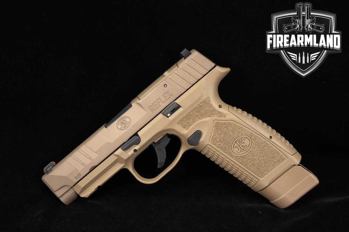 CCW! FN America Reflex XL NMS MRD 9mm 3.8" FDE +2 MAGS & ORIG BOX