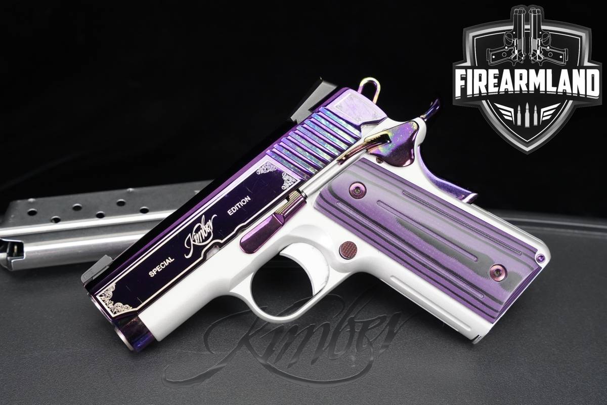 Kimber Micro380 Amethyst 380 ACP 1911 2.75" 9mm +ORIG CASE