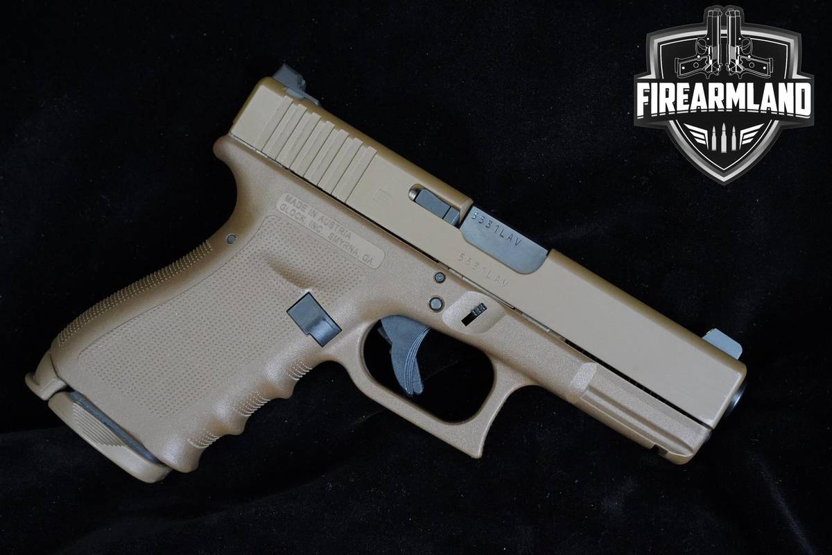 Glock 19 Gen3 9mm 4.02" FDE Glock G19 Gen-3 +2 MAGS & ORIG CASE
