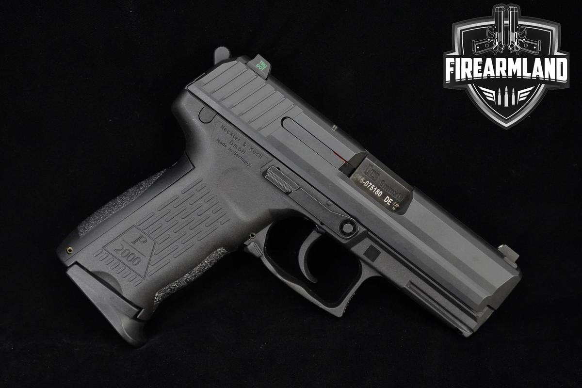 Heckler & Koch H&K-HK P2000 V3 9mm 3.6" H&K-HK-P2000 +3 MAGS & ORIG CASE