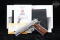 2011 Sturm Ruger SR1911 Government-Size .45 ACP Stainless in Excellent Condition Image 2