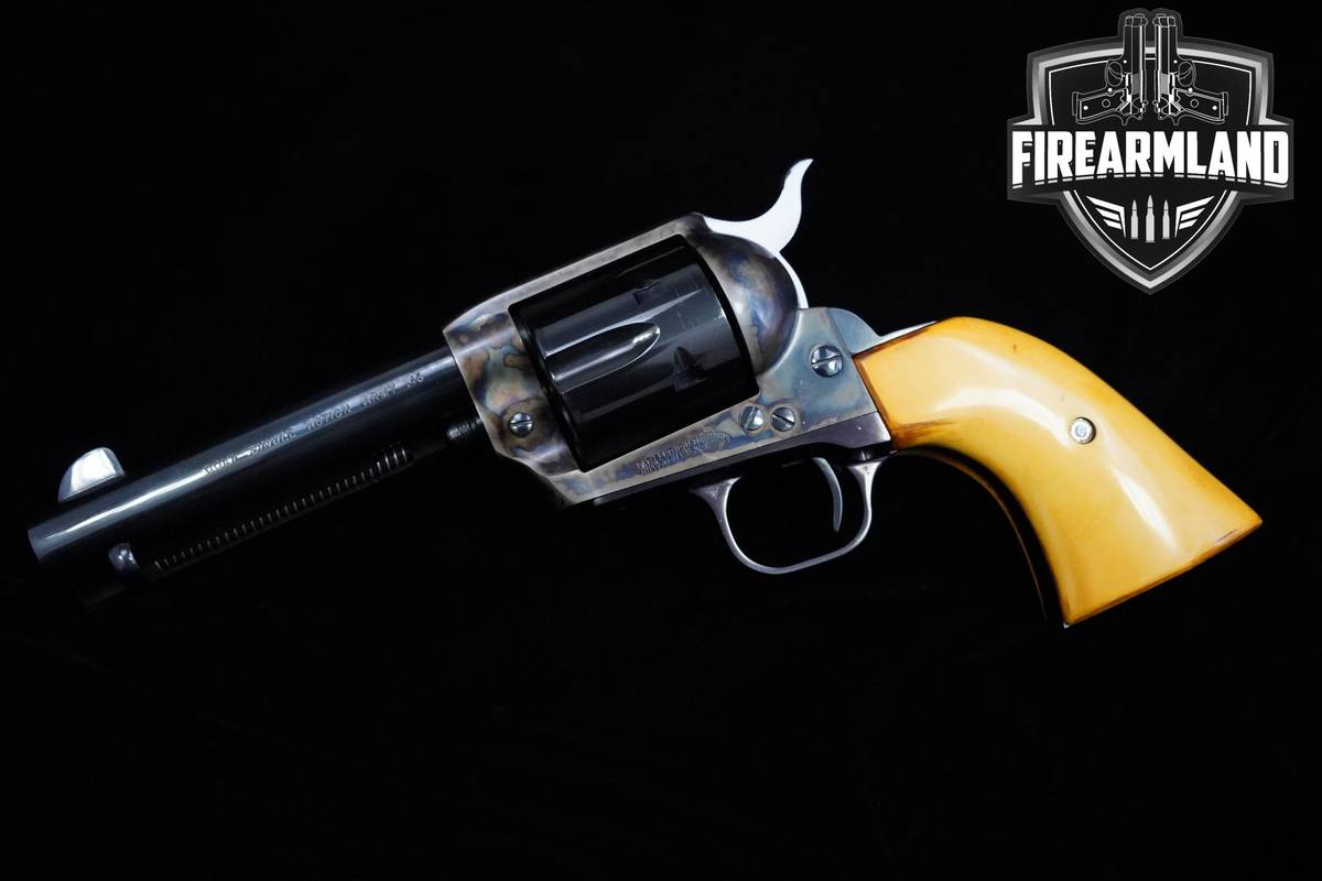 2002 Colt Single Action Army 45 Colt 4.75" SAA Peacemaker +ORIG CASE