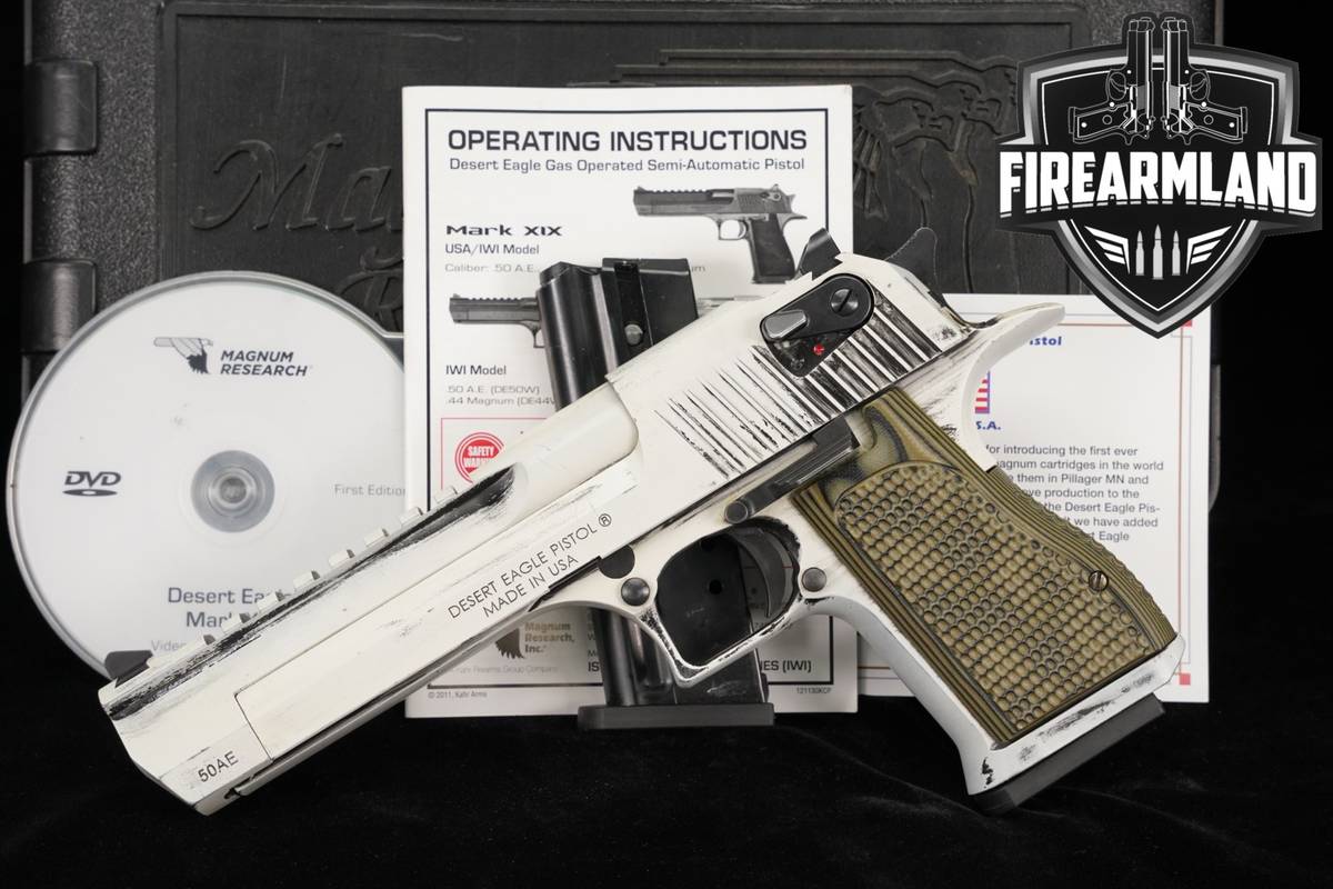 DEAGLE Magnum Research Desert Eagle Mark XIX Apocalyptic 50AE MK 19 +2 MAGS