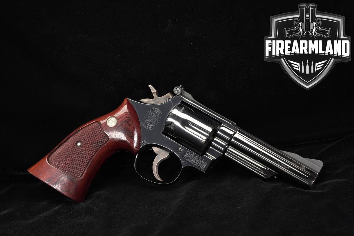 Smith & Wesson Model 19-3 Combat Magnum S&W 357-Mag 4 Blued HB DA/SA