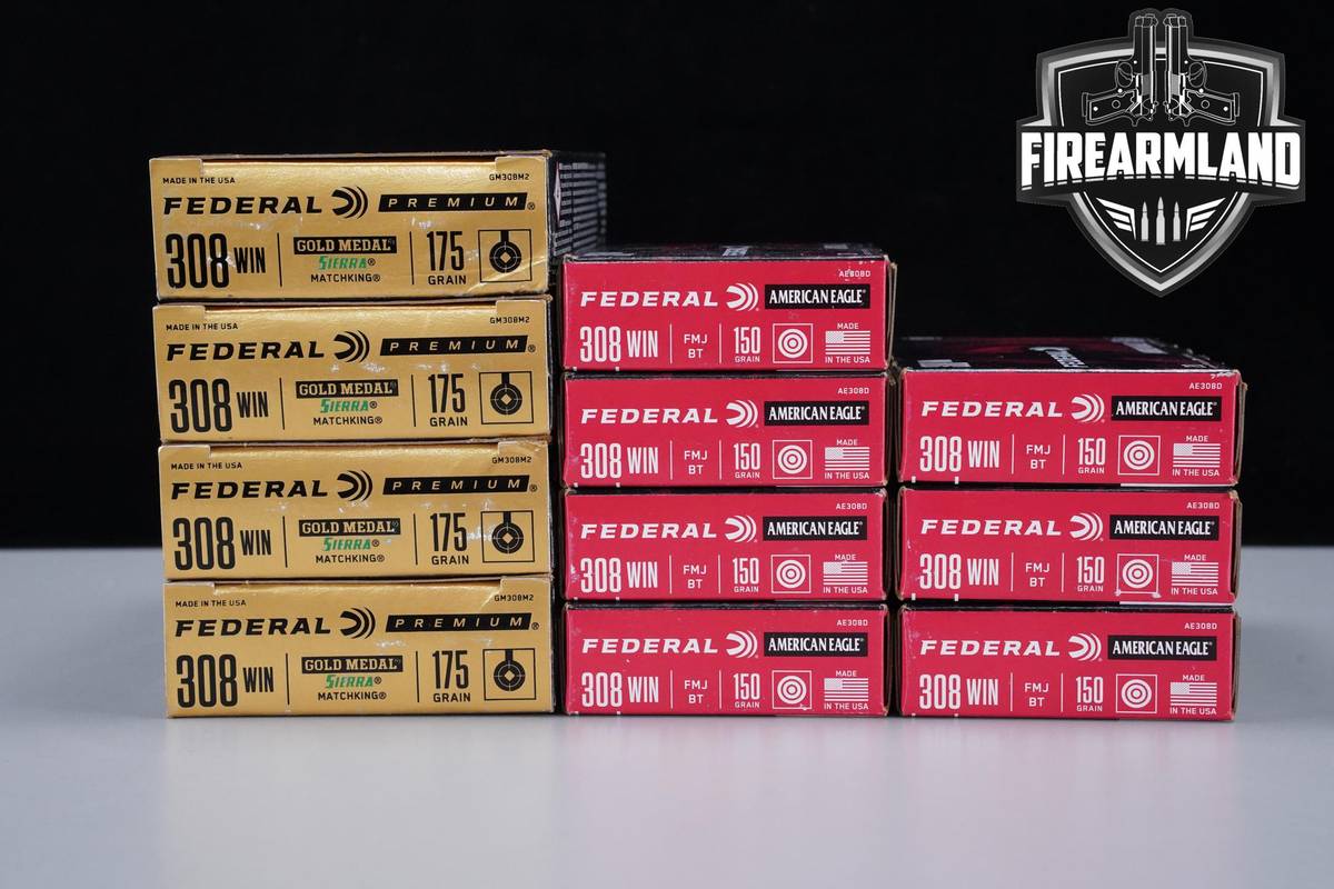 220 RDS! 308 Winchester Win Ammo