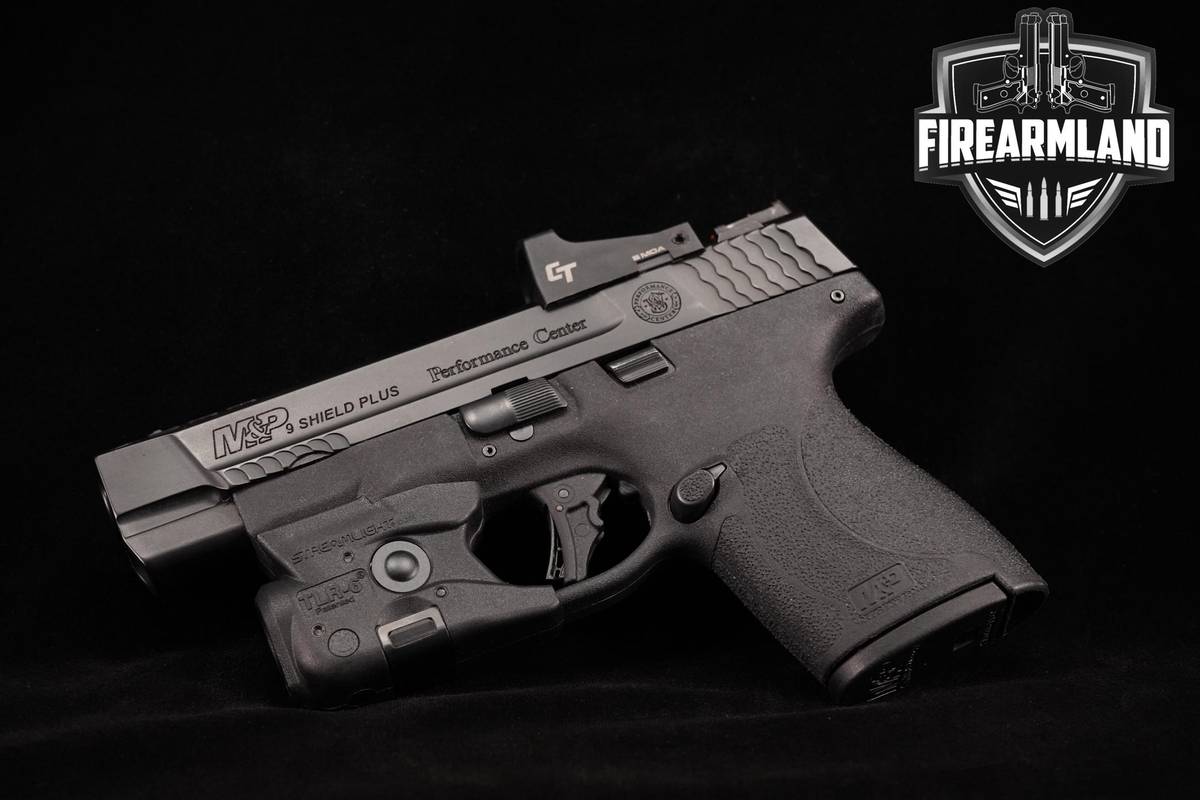 Smith & Wesson S&W M&P9 Shield Plus Performance Center 9mm 4 2 MAGS & OPTIC