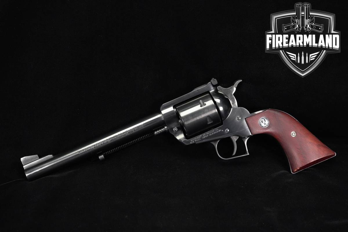 1990 Ruger New Model Super Blackhawk 44 Rem Mag 7.5 Satin Stainless