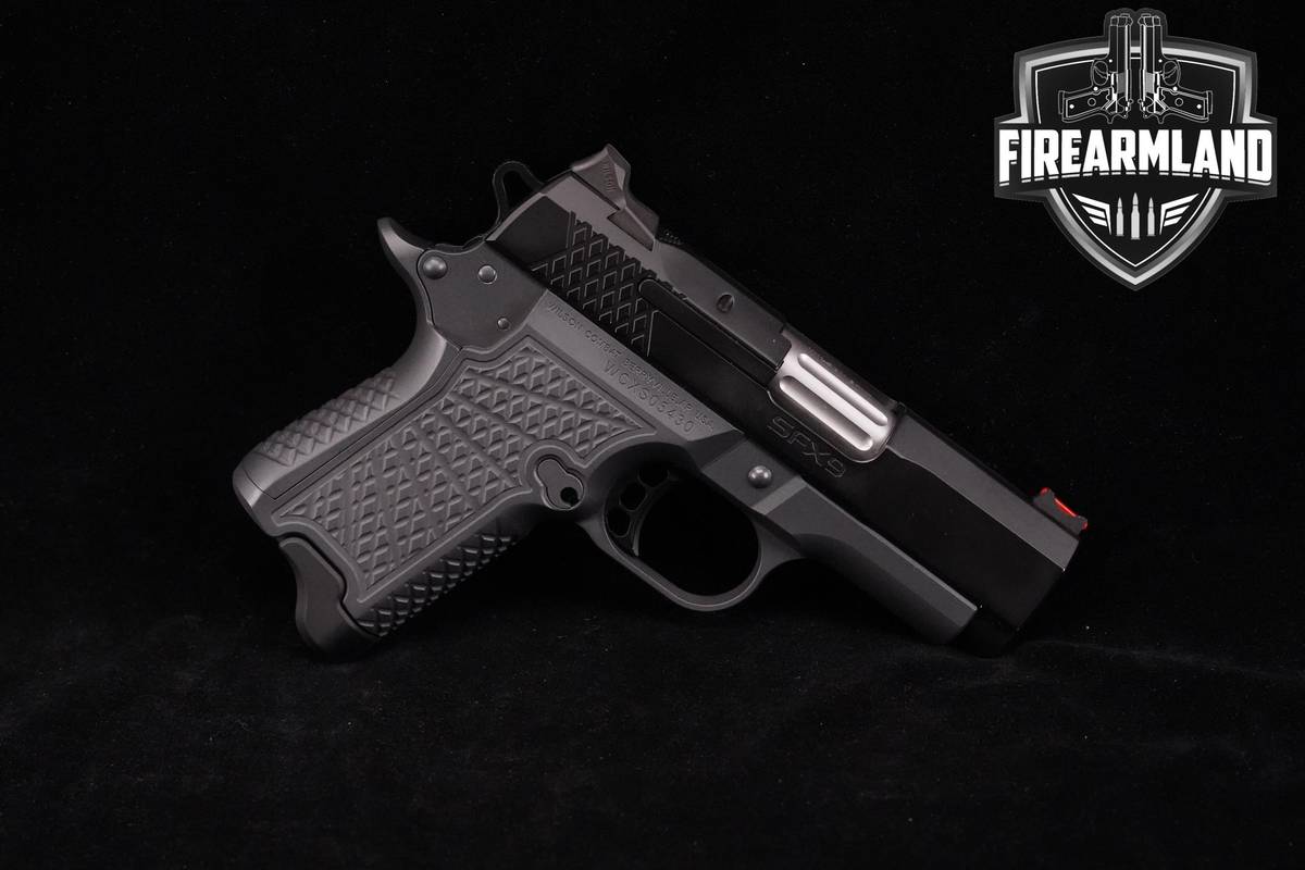 Wilson Combat SFX9 SC 3.25" 9mm 1911 SFX-9 +5 MAGS & ORIG CASE