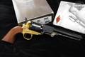 F.lli Pietta Colt 1851 Navy Brass Engraved .36 Blued/Case Hardened/Brass in Like-New Condition Image 2