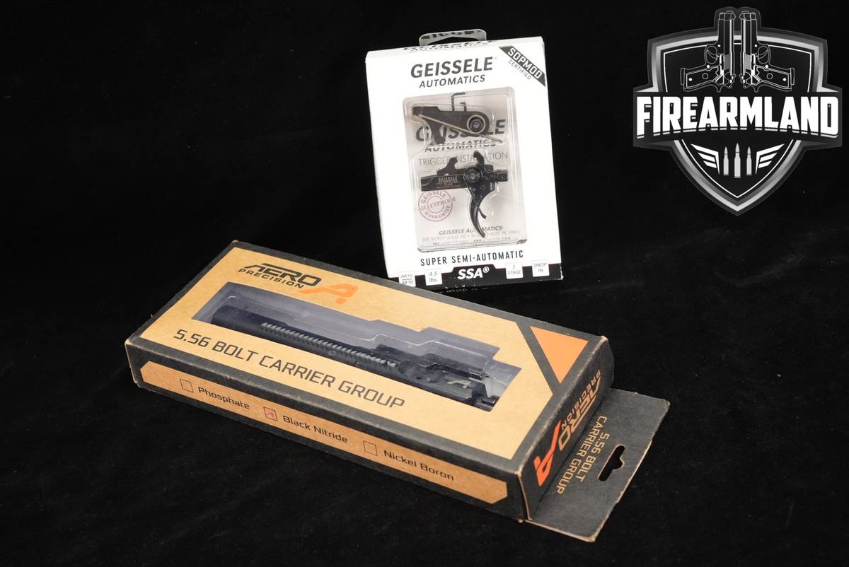 Aero BCG & Geissele SSA Trigger AR15 Parts Bolt Carrier AR-15