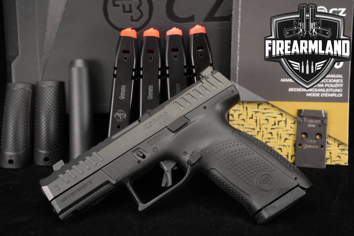 CZ P-10 C Ported, Optics-Ready 9mm 4.02" P10C P10 +5 MAGS & ORIG CASE
