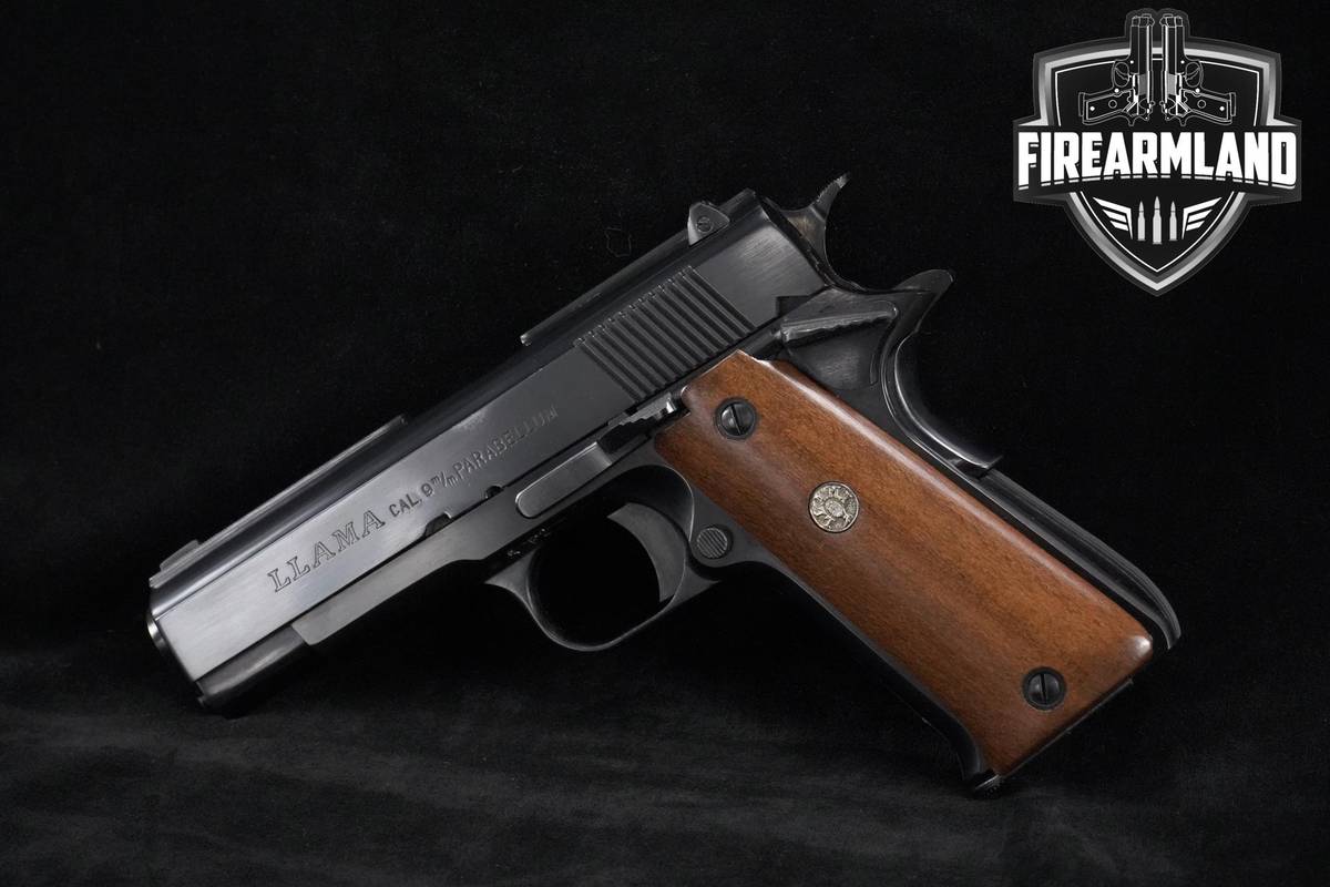 Llama X1-B 9mm 1911 4.5" Blued Llama-1911-9mm X1-B X1B