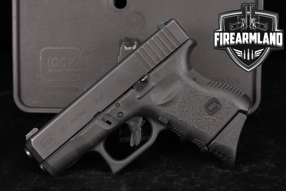 Glock 26 Gen3 G26 Gen 3 9mm 3.42" +2 MAGS & ORIG CASE