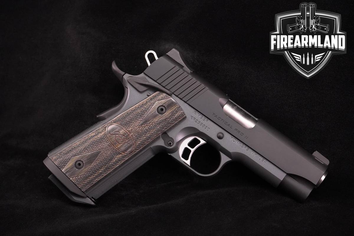 Kimber Tactical Pro Series II 45 ACP 1911 4" Two-Tone Black & Grey M1911