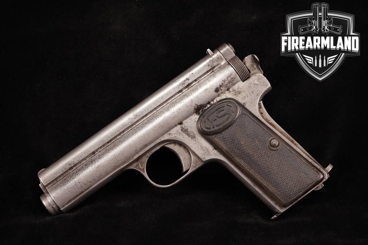 VINTAGE 1919-1921 FEG Frommer Stop 380 ACP 3.7" Patina
