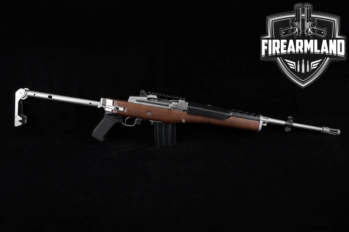 A-TEAM! Ruger Mini-14 Tactical Side-Folding Stock 5.56 NATO 18.5" +6 MAGS