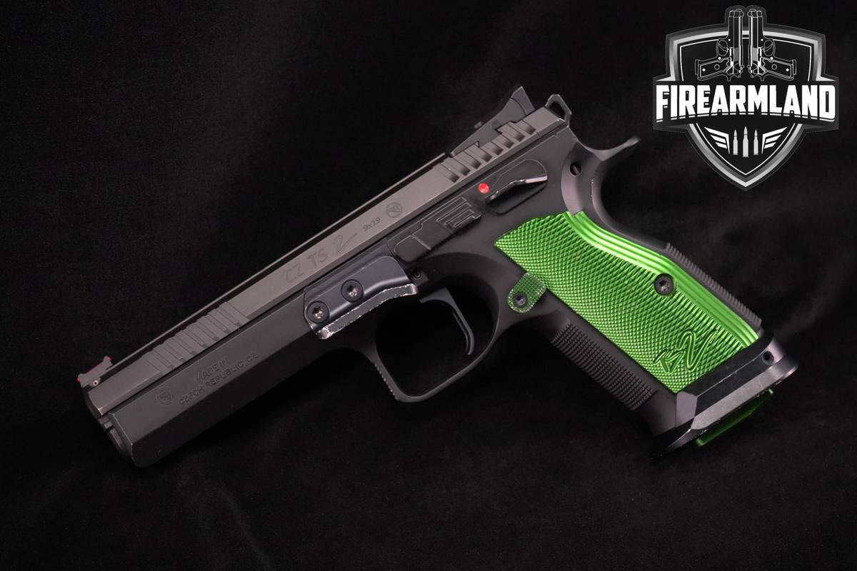 CZ TS 2 Racing Green 9mm 5.2" TS2 +3 MAGS