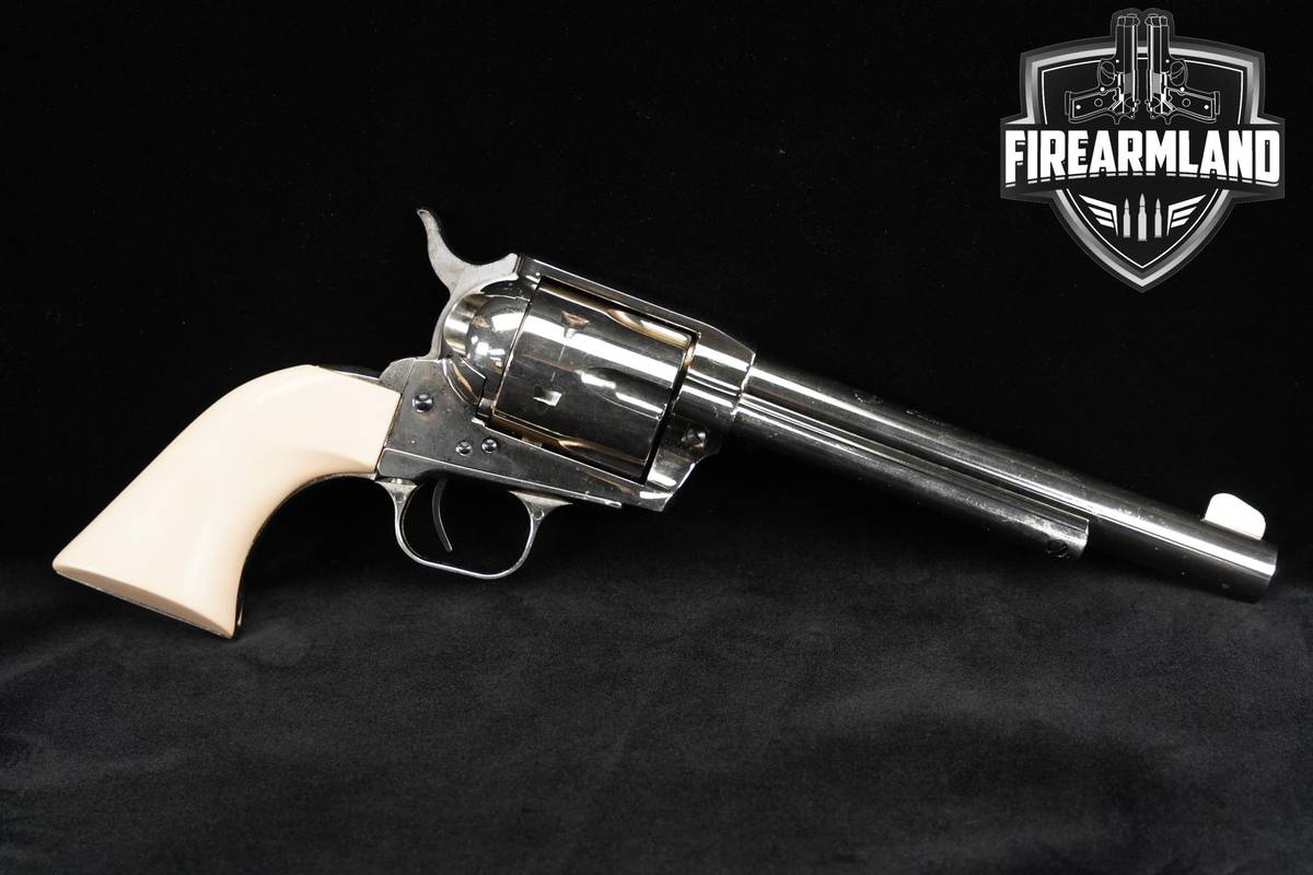 SAA Replica Weihrauch Bounty Hunter 45 Colt 7.5" Bright Nickel