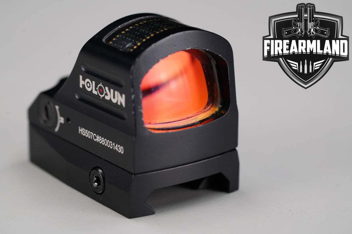 Holosun HS507C 2 MOA Red Dot & 32 MOA Circle