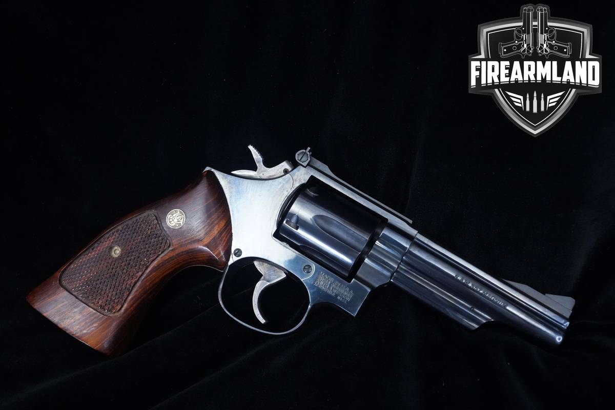 1987 Smith & Wesson (S&W) Model 19-5 Combat Magnum 357 Magnum 4" S&W 19-5