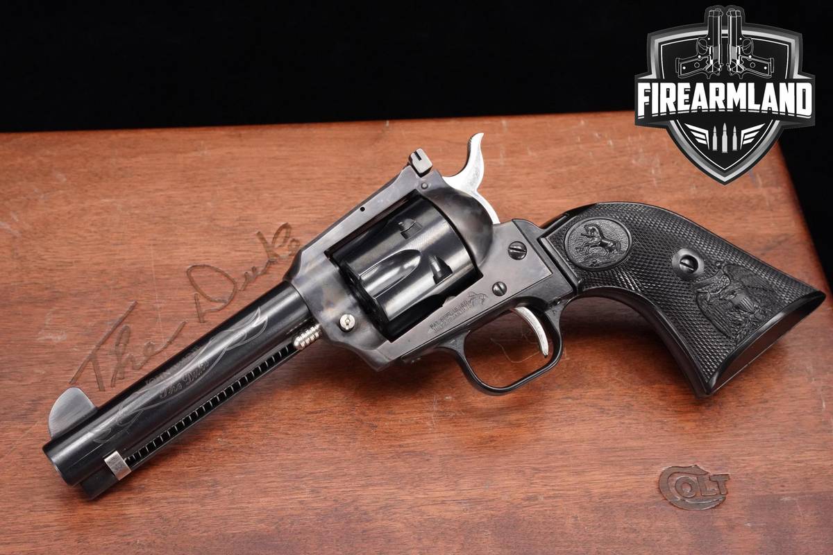 JOHN WAYNE 1983 Colt New Frontier The Duke Commemorative 22LR Colt NF SAA