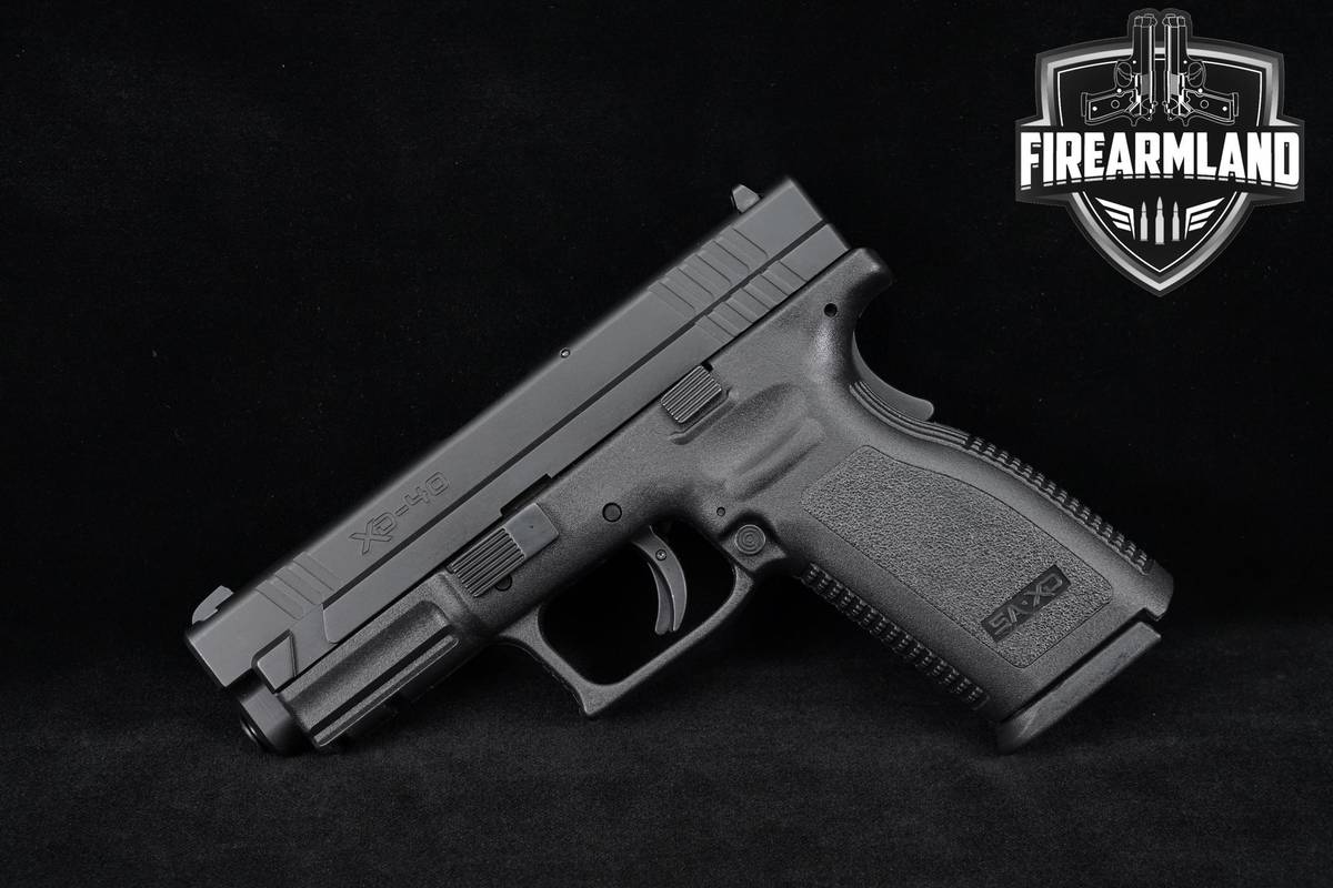 Springfield Armory XD 4" Service Model 40 S&W 4' Pistol +ORIG BOX & HOLSTER
